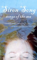 Siren Song - songs of the sea Program Cover