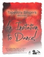 An Invitation to Dance Program Cover