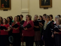 Choir singing