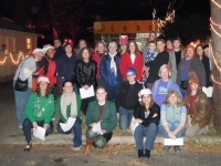 Tapestry Singers and Friends go caroling on  37th Street