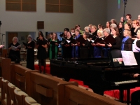 Choir in rehearsal