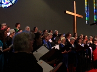 Choir in rehearsal