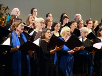 Choir in rehearsal