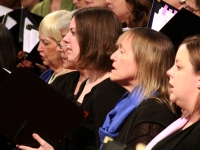 Choir in rehearsal