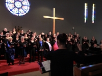 Choir in rehearsal