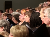 Choir in rehearsal