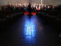 Choir in rehearsal